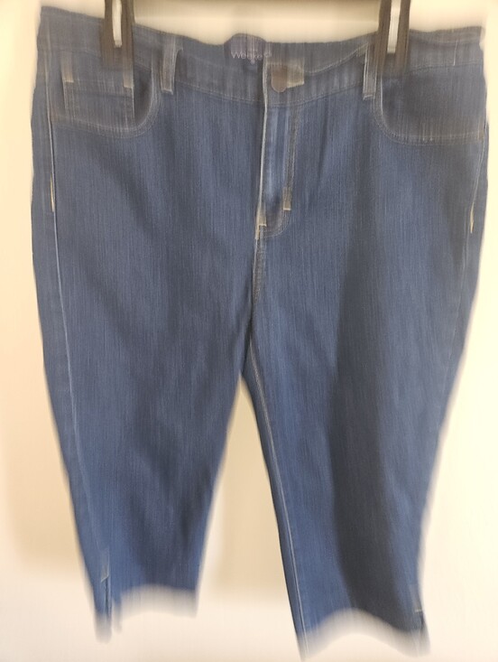 Weekend Denim - Weekend Plus Womans Capri Jeans Waist Size 36